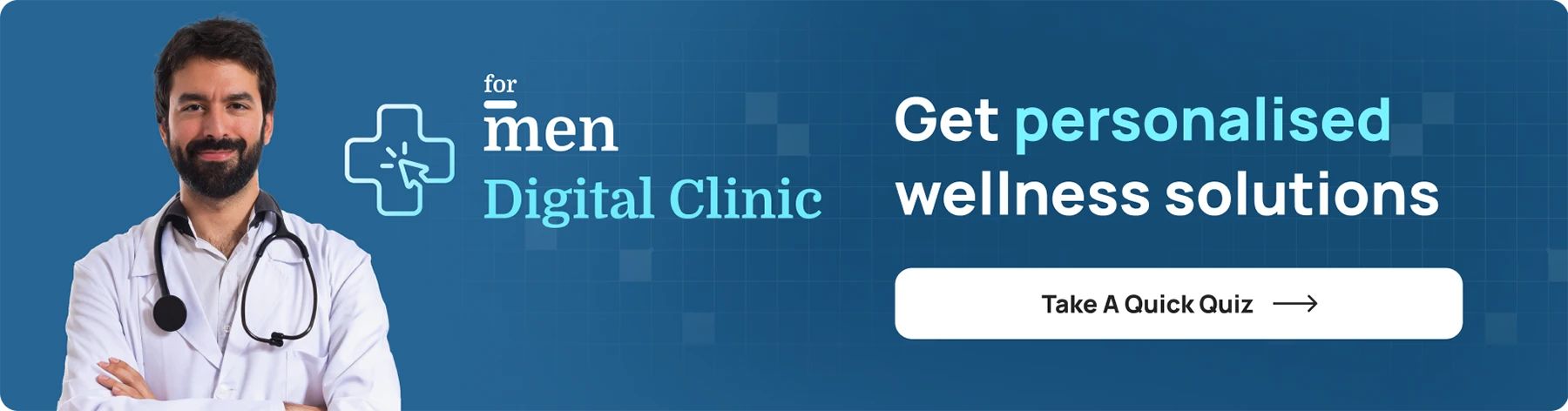 ForMen Digital Clinic - Take a Quiz on Desktop