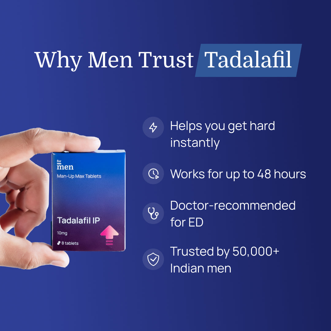 ForMen Man-Up Max Tablets - Tadalafil Tablets for Men