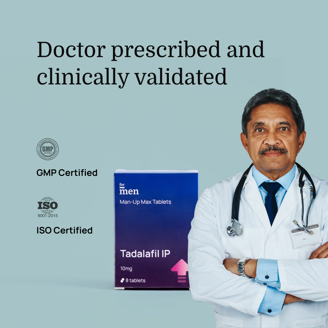 Doctor Prescribed and Clinically Validated ForMen Man-Up Max Tablets