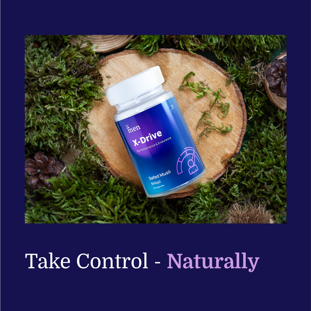 X-Drive - Safed Musli, Shilajit & Ashwagandha for Performance