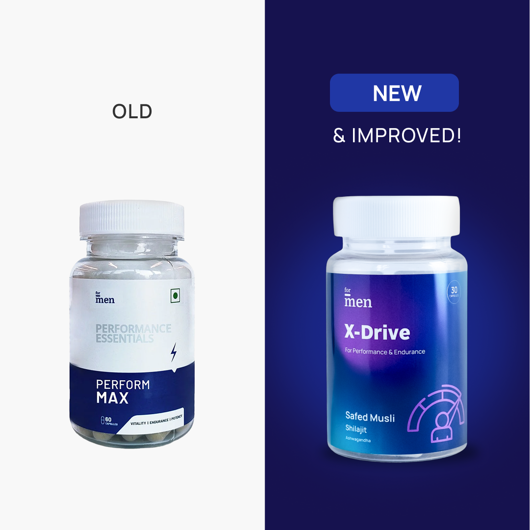 X-Drive - Safed Musli, Shilajit & Ashwagandha for Performance