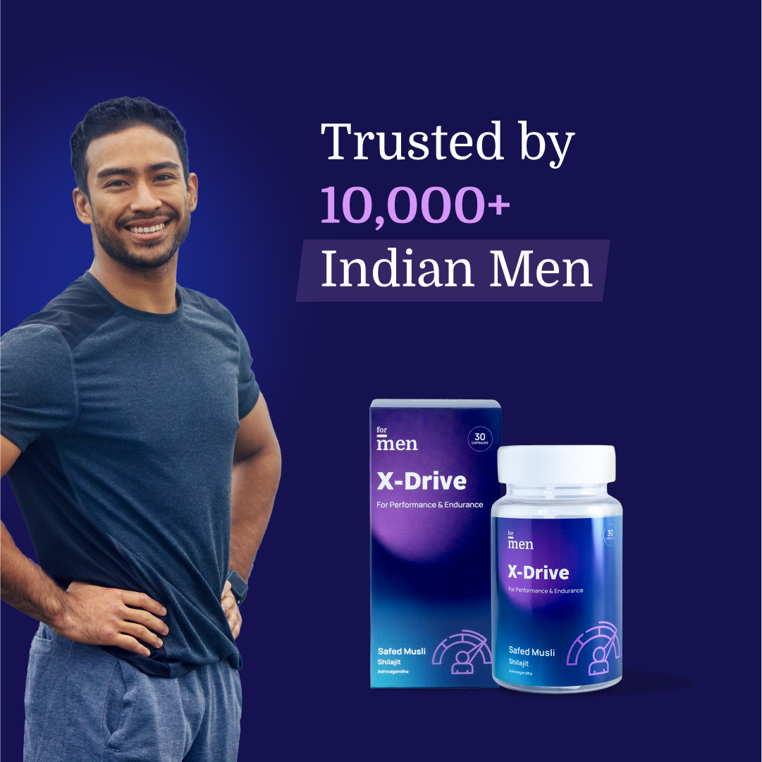 X-Drive - Safed Musli, Shilajit & Ashwagandha for Performance