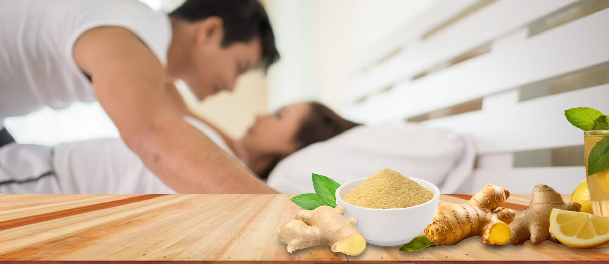 Ginger for Long Lasting in Bed