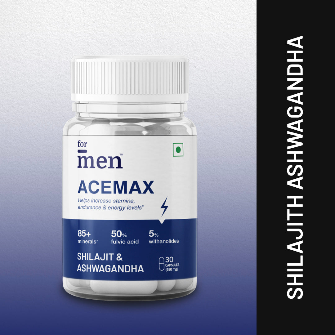 Shilajit and Ashwagandha Tablets for Men