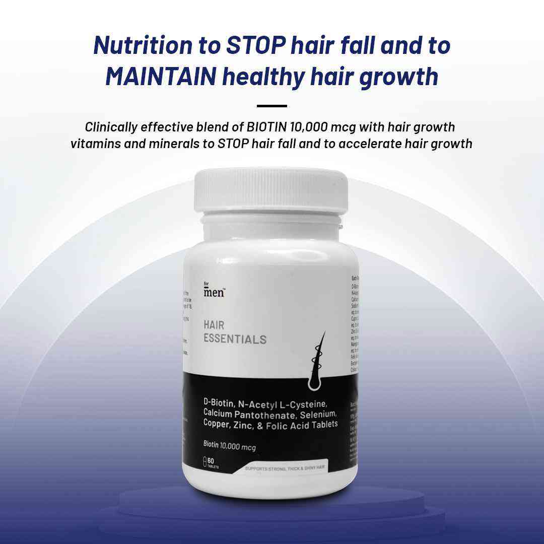 Buy Best Biotin Tablets for Hair Growth Biotin 10000 mcg Formen Health