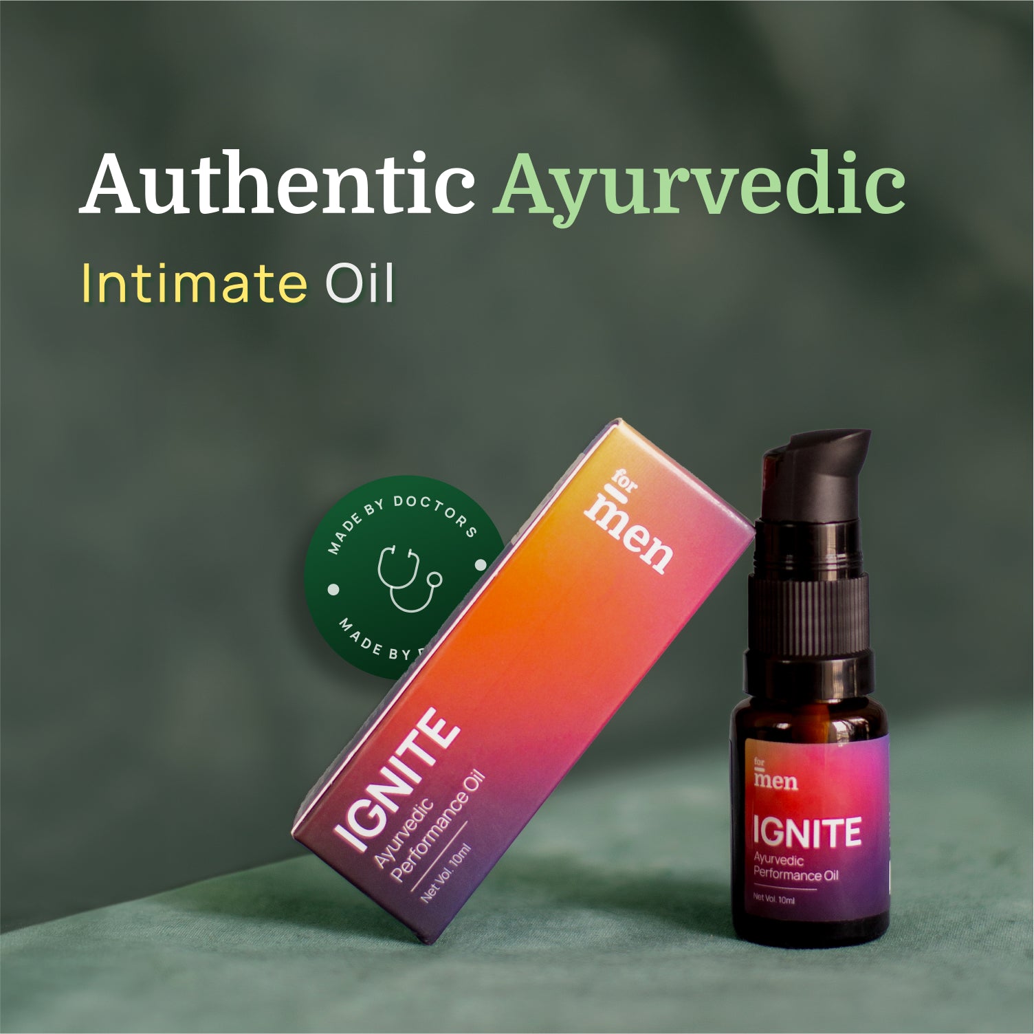 ForMen Ignite Oil - Authentic Ayurvedic Intimate Oil