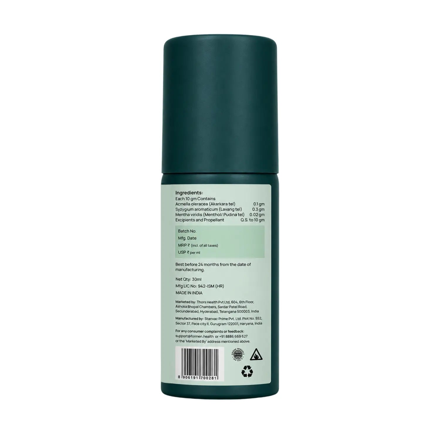 Prolong Natural Delay Spray