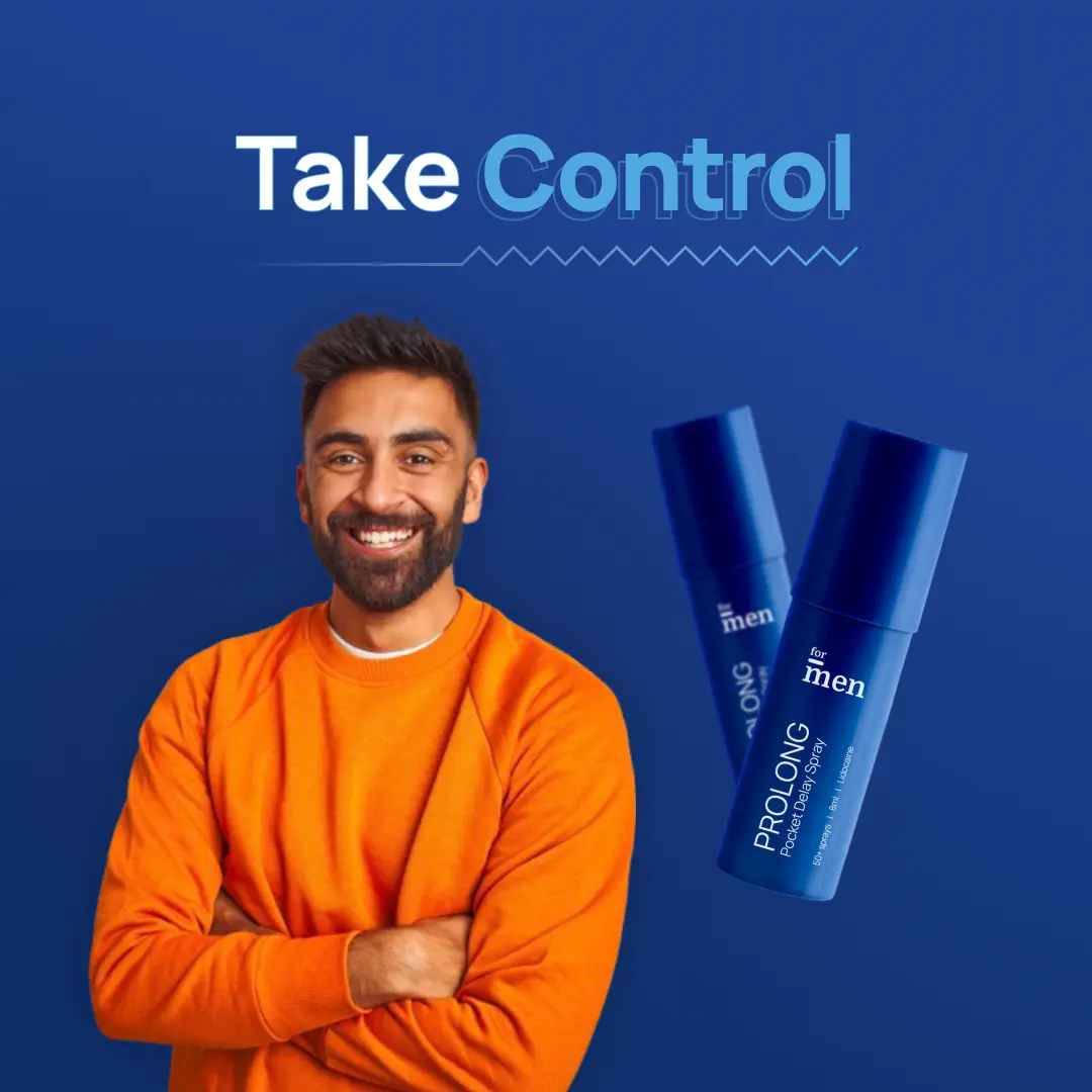 Pocket Delay Spray for Men – Long Lasting Performance Spray (8 ml)