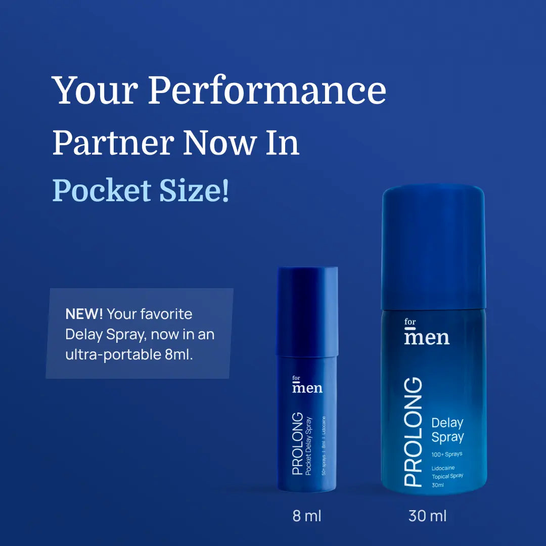 Pocket Delay Spray for Men – Long Lasting Performance Spray (8 ml)