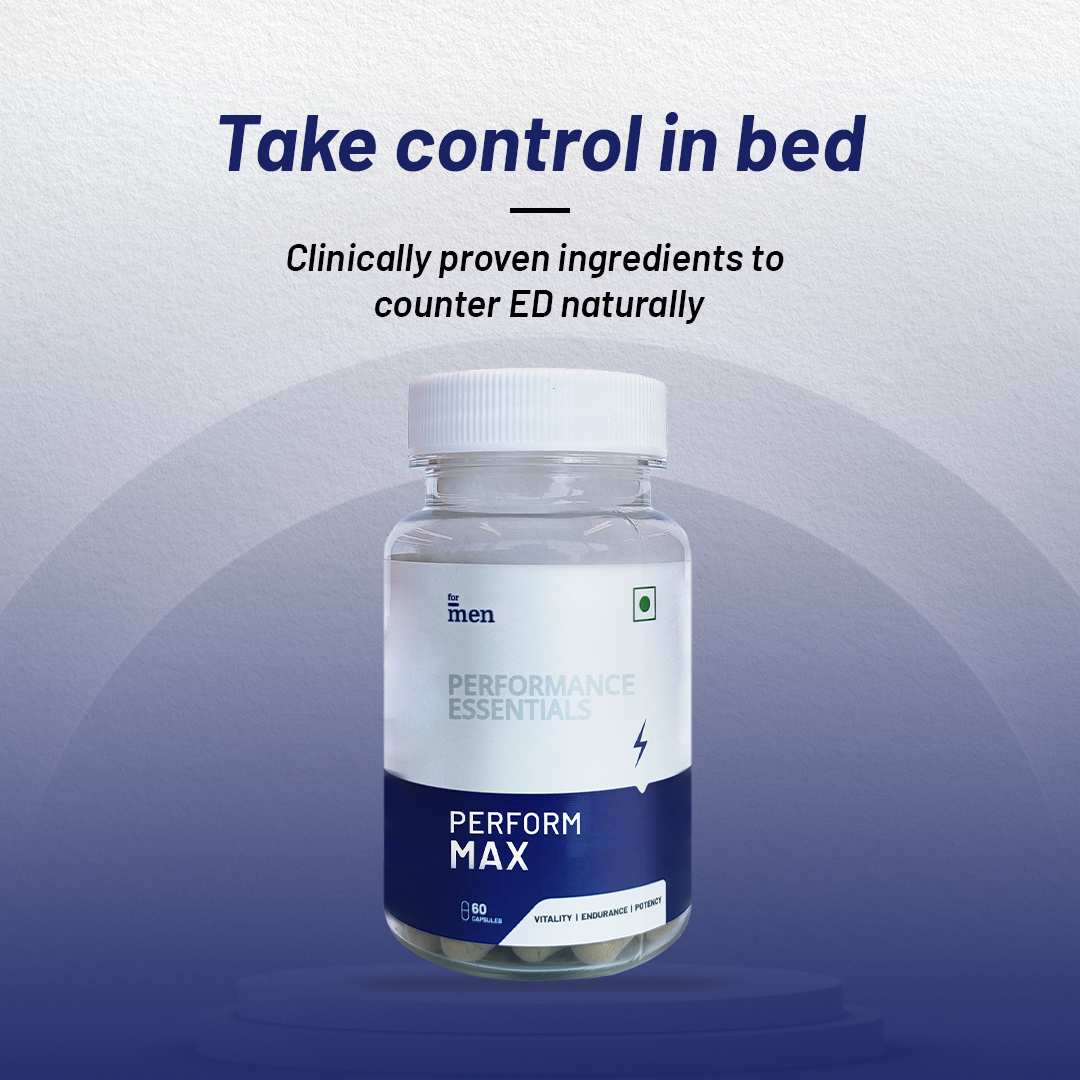 Take control in a bed with Perform Max Capsules