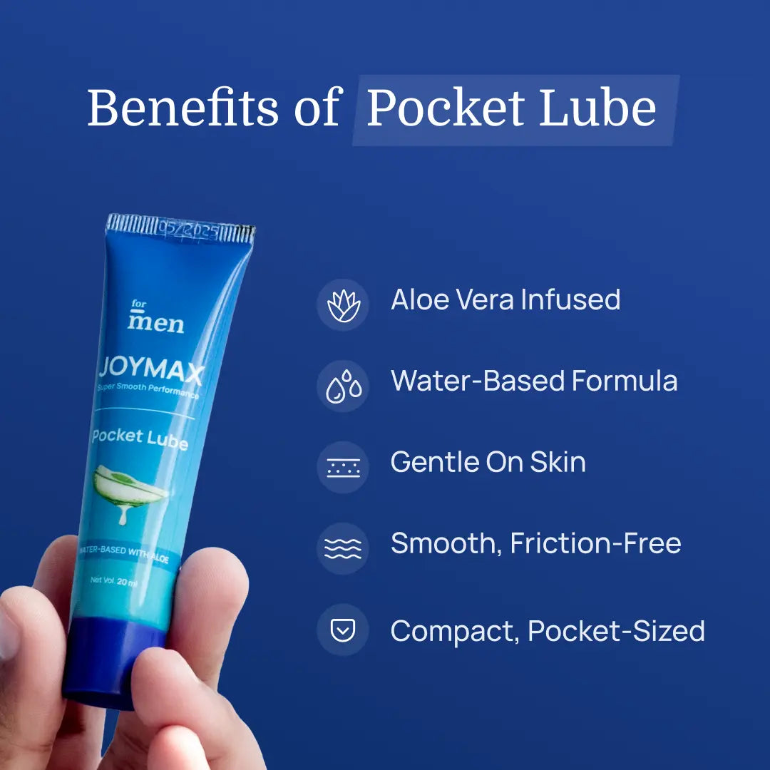 Pocket Rocket - Pocket Lube, Delay Spray & 3 Ultra Thin Delay Condoms