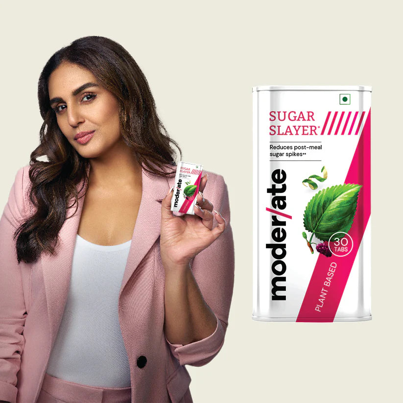 Huma Qureshi is Promoting Moderate Sugar Slayer
