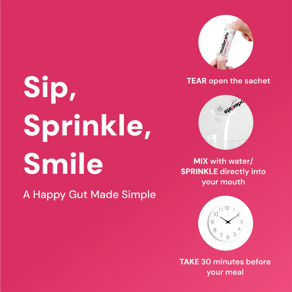 Happy Gut | Improves Gut Health