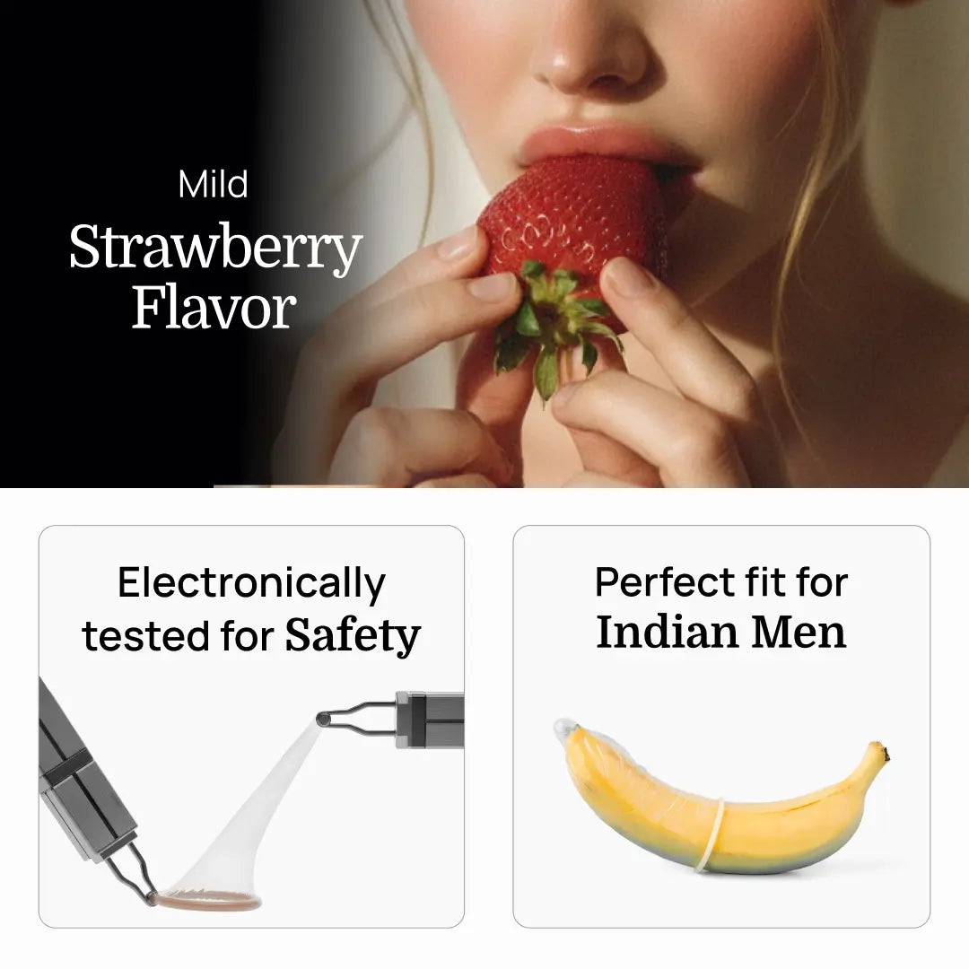 JoyMax Strawberry Condoms (10 Pack)