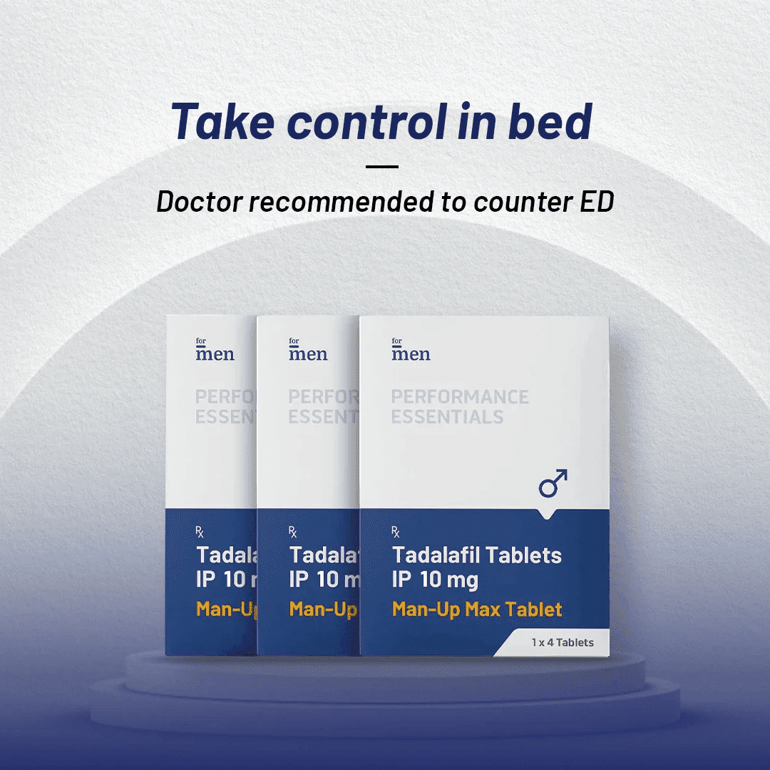 Take Control in Bed with ForMen Tadalafil Tablets