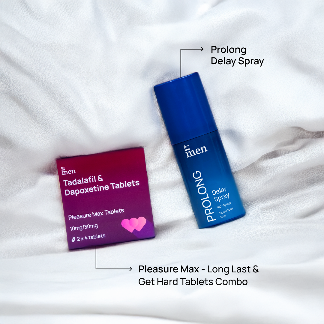 ForMen Advanced Long Last Kit – Pleasure Max Tablets & Prolong Delay ...