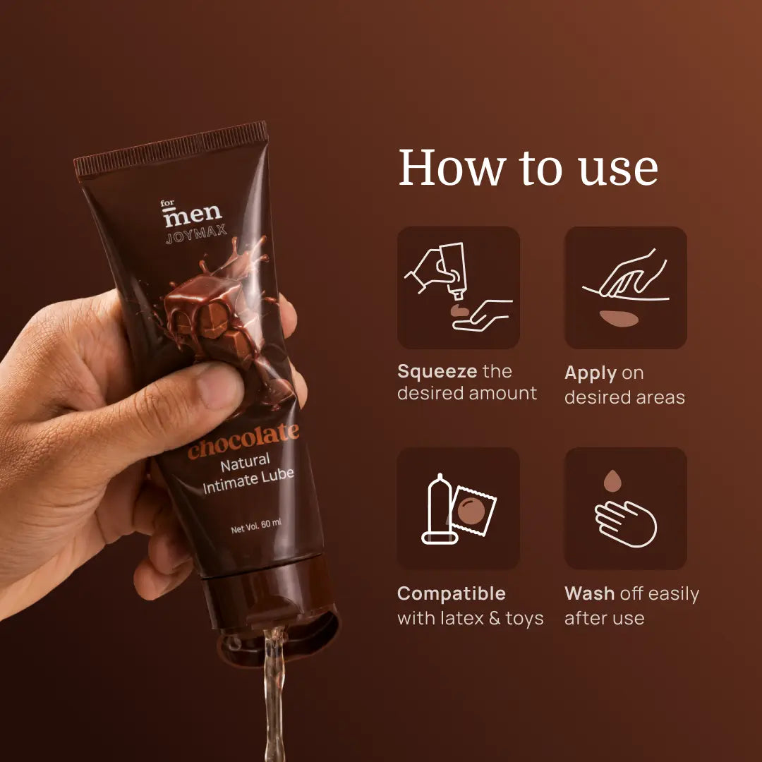 JoyMax Chocolate Natural Intimate Lube (60 ml)