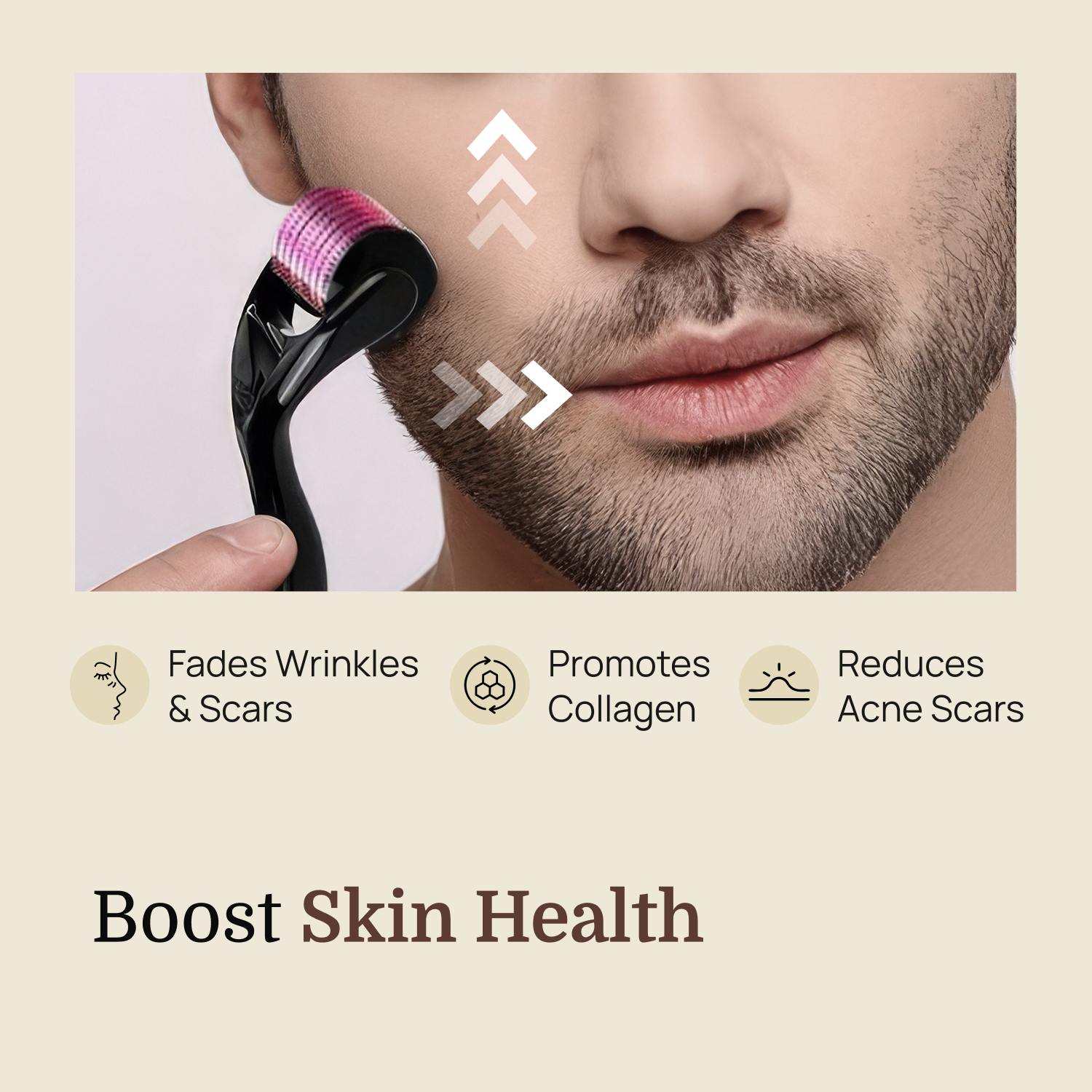 Derma Roller 0.5mm | 540 Stainless Steel Microneedles