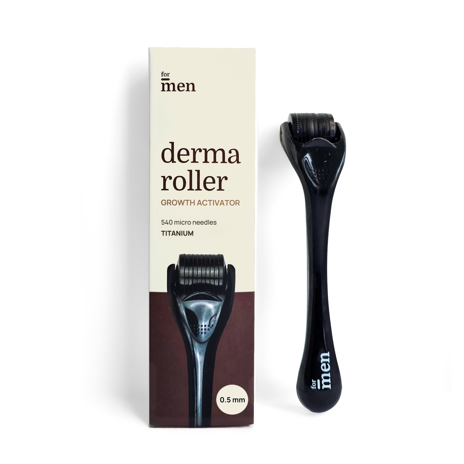 Derma Roller 1mm | 540 Titanium Microneedles