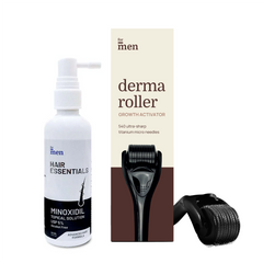 Hair Growth Super Kit | Minoxidil + Derma Roller
