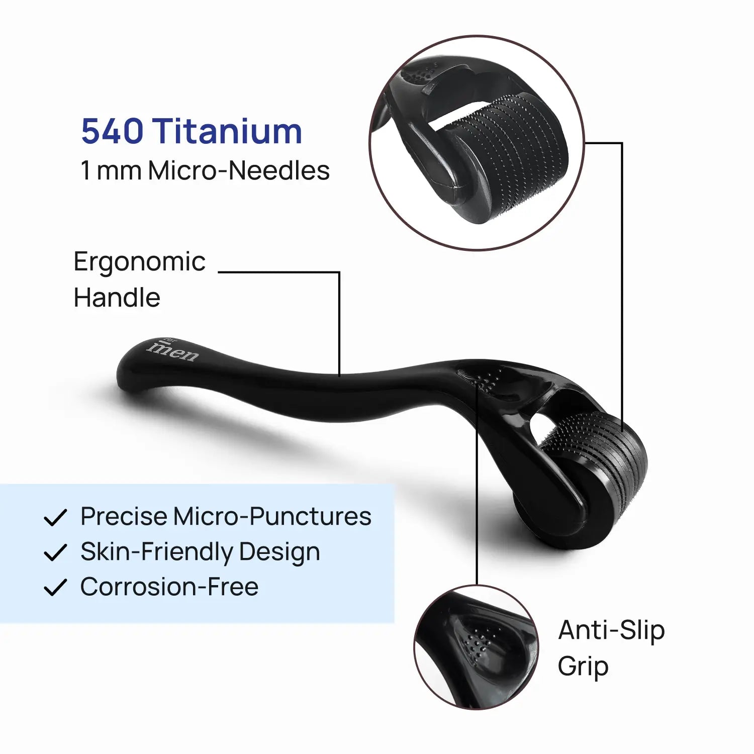 Hair Growth Super Kit <span>Minoxidil 5% + Derma Roller 1mm</span>