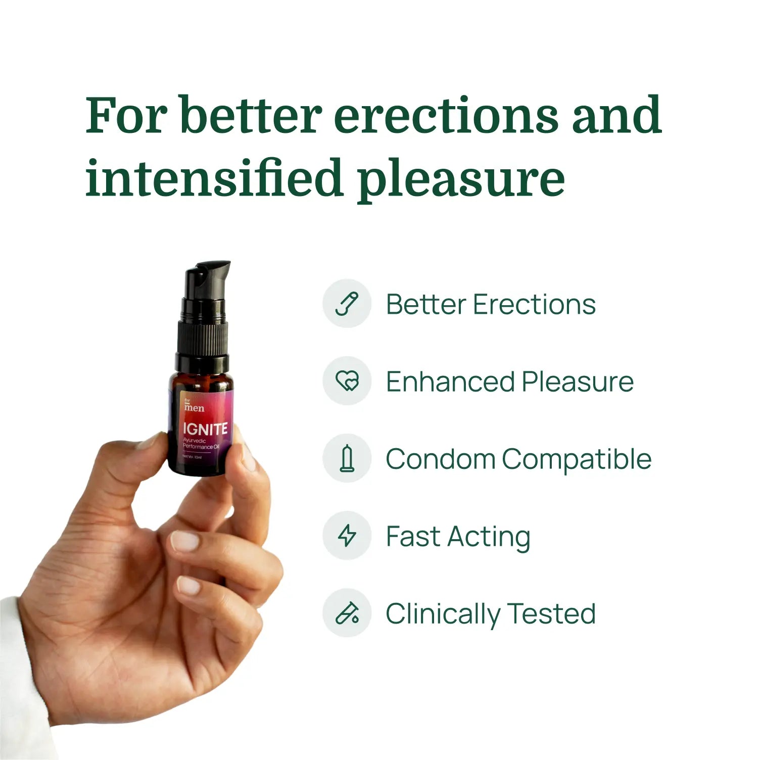 Ignite Ayurvedic Performance Oil