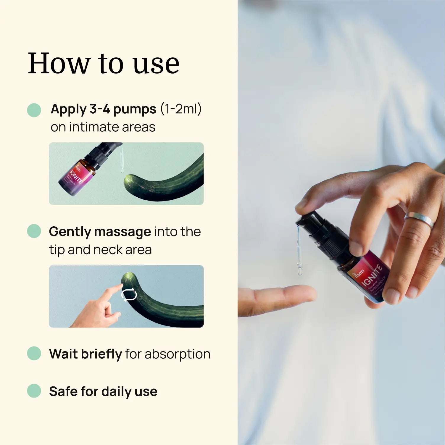 Ignite Ayurvedic Performance Oil