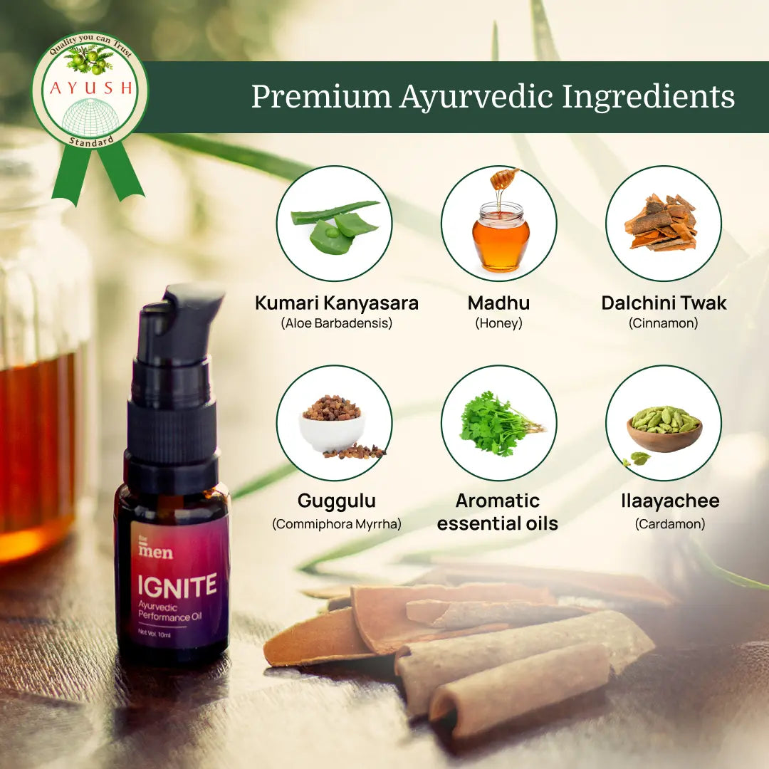 Ignite Ayurvedic Performance Oil