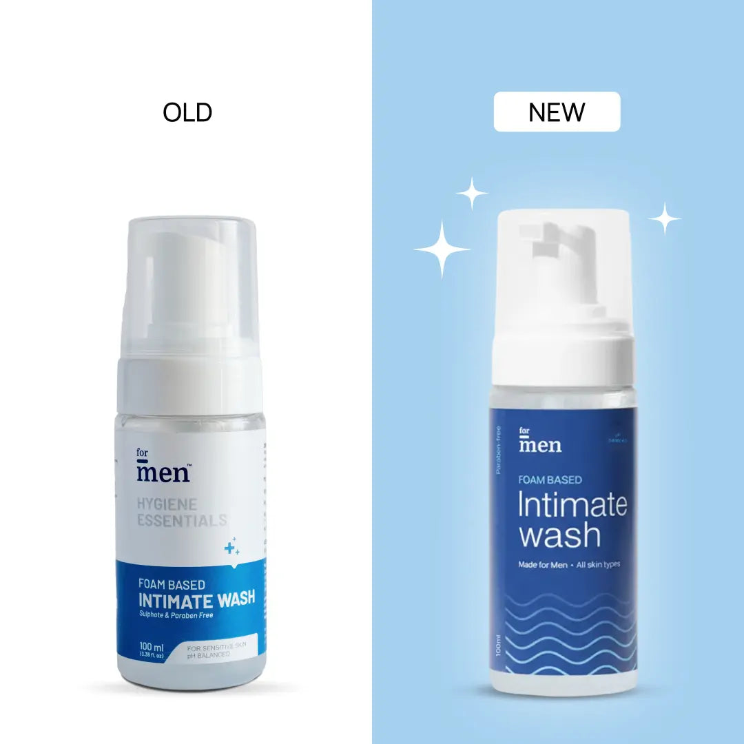 Foam Based Intimate Wash for Men – pH Balanced for Daily Use