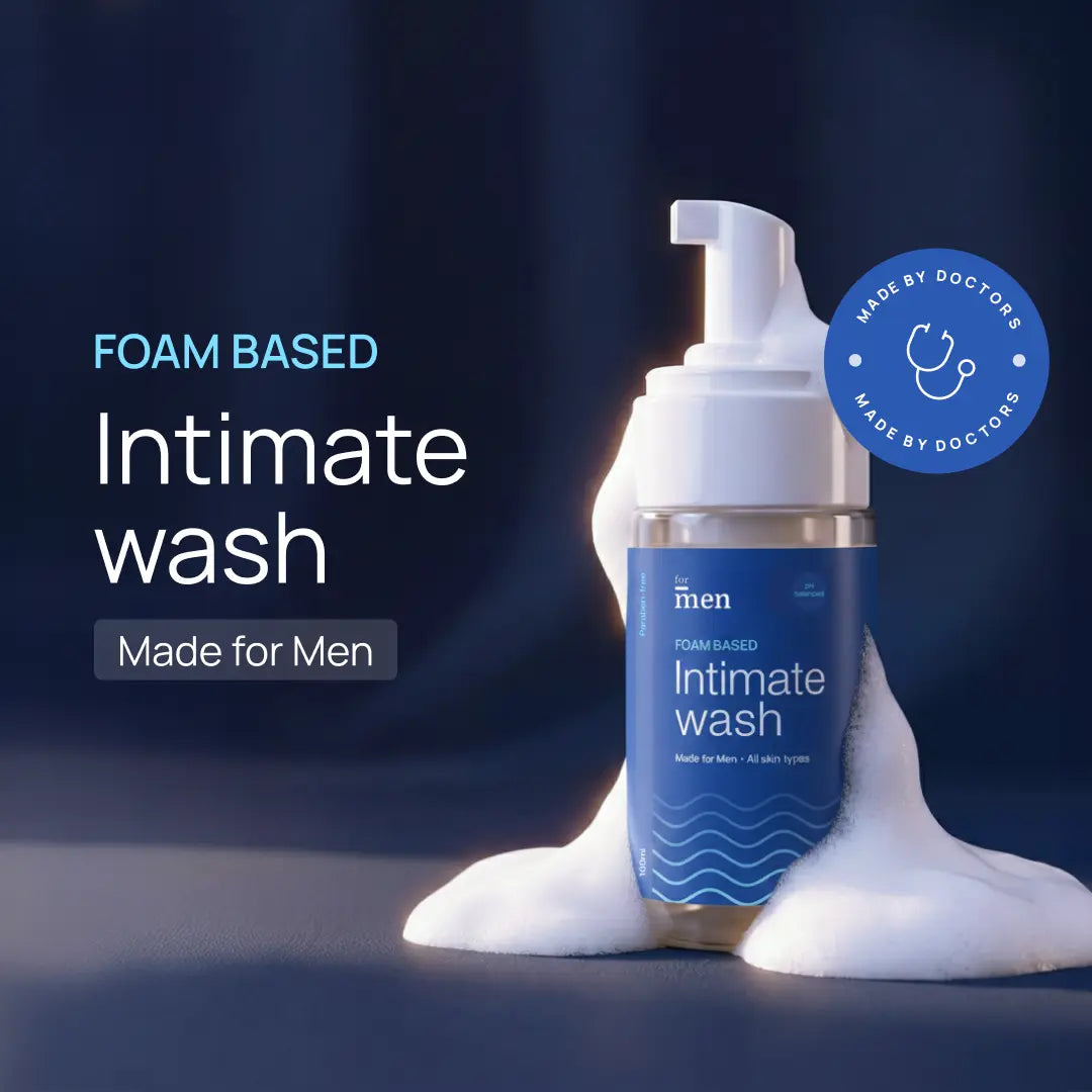 Foam Based Intimate Wash for Men – pH Balanced for Daily Use