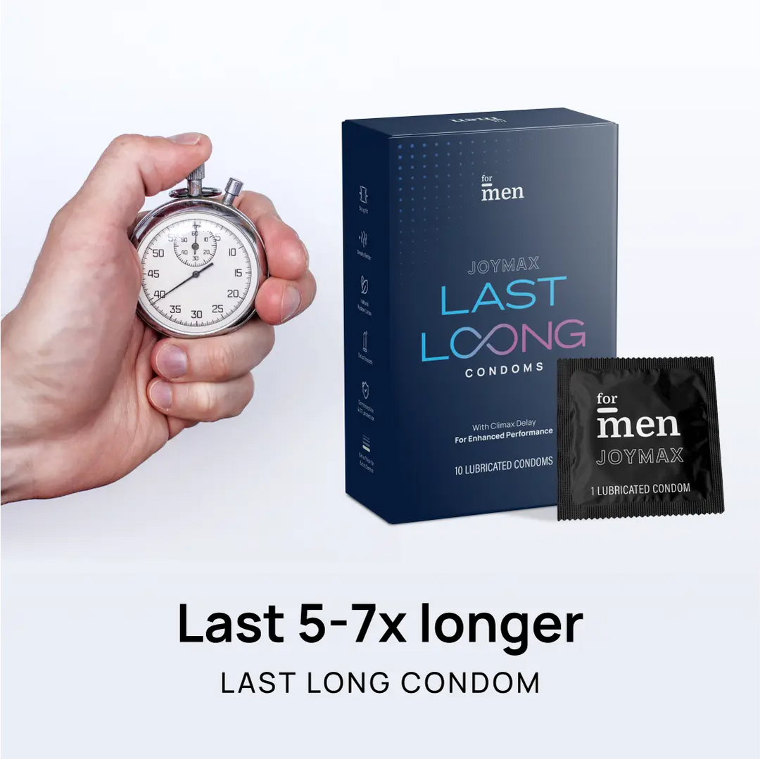 JoyMax Last Long Condoms Extra Thick, Extra Control ForMen Health JoyMax Last Long Condoms Extra Thick, Extra Control ForMen Health