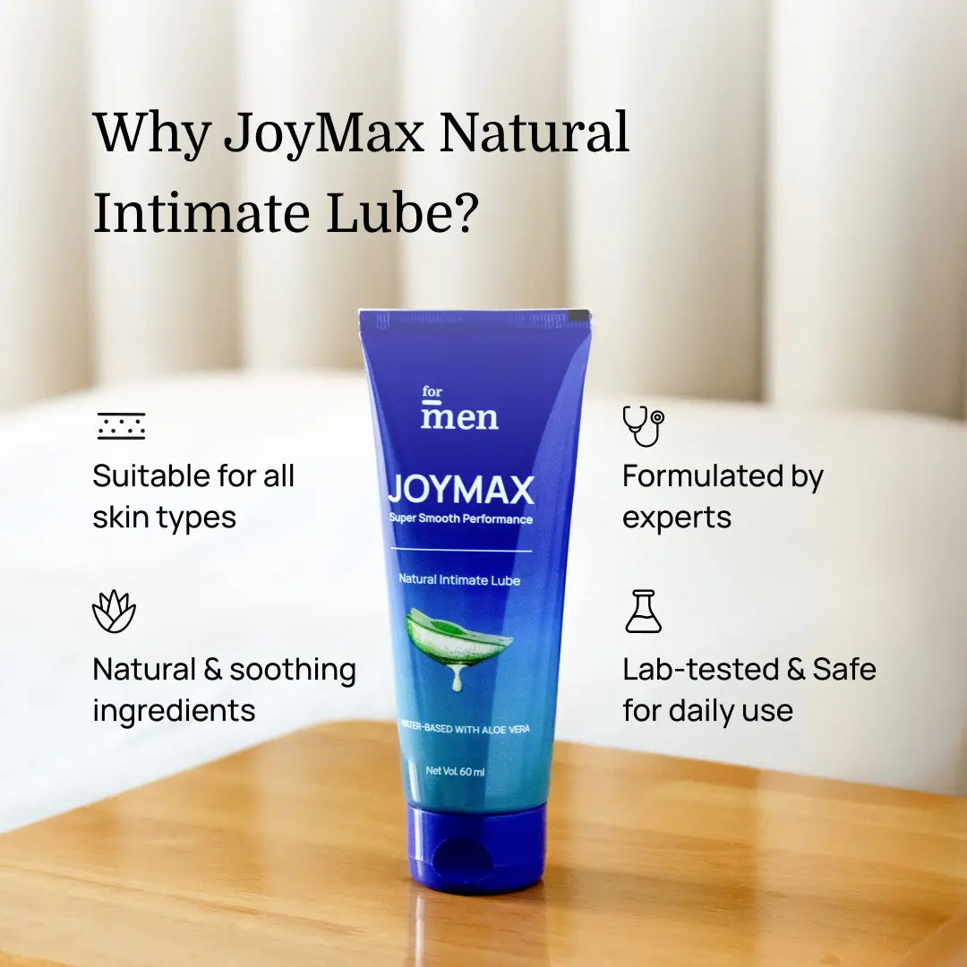 JoyMax Intimate Lube Gel Aloe Infused Water-Based Formula (60 ml) ForMen Health JoyMax Intimate Lube Gel Aloe Infused Water-Based Formula (60 ml) ForMen Health