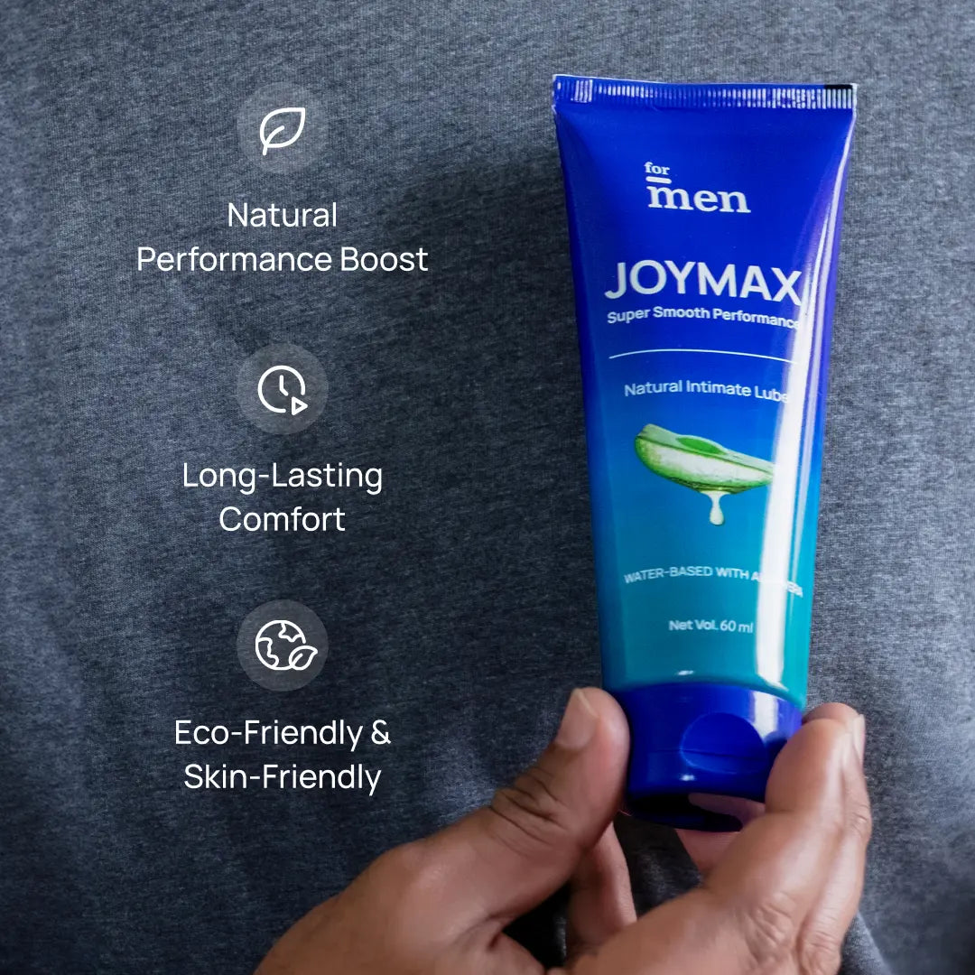 JoyMax Intimate Lube Gel Aloe Infused Water-Based Formula (60 ml) ForMen Health JoyMax Intimate Lube Gel Aloe Infused Water-Based Formula (60 ml) ForMen Health
