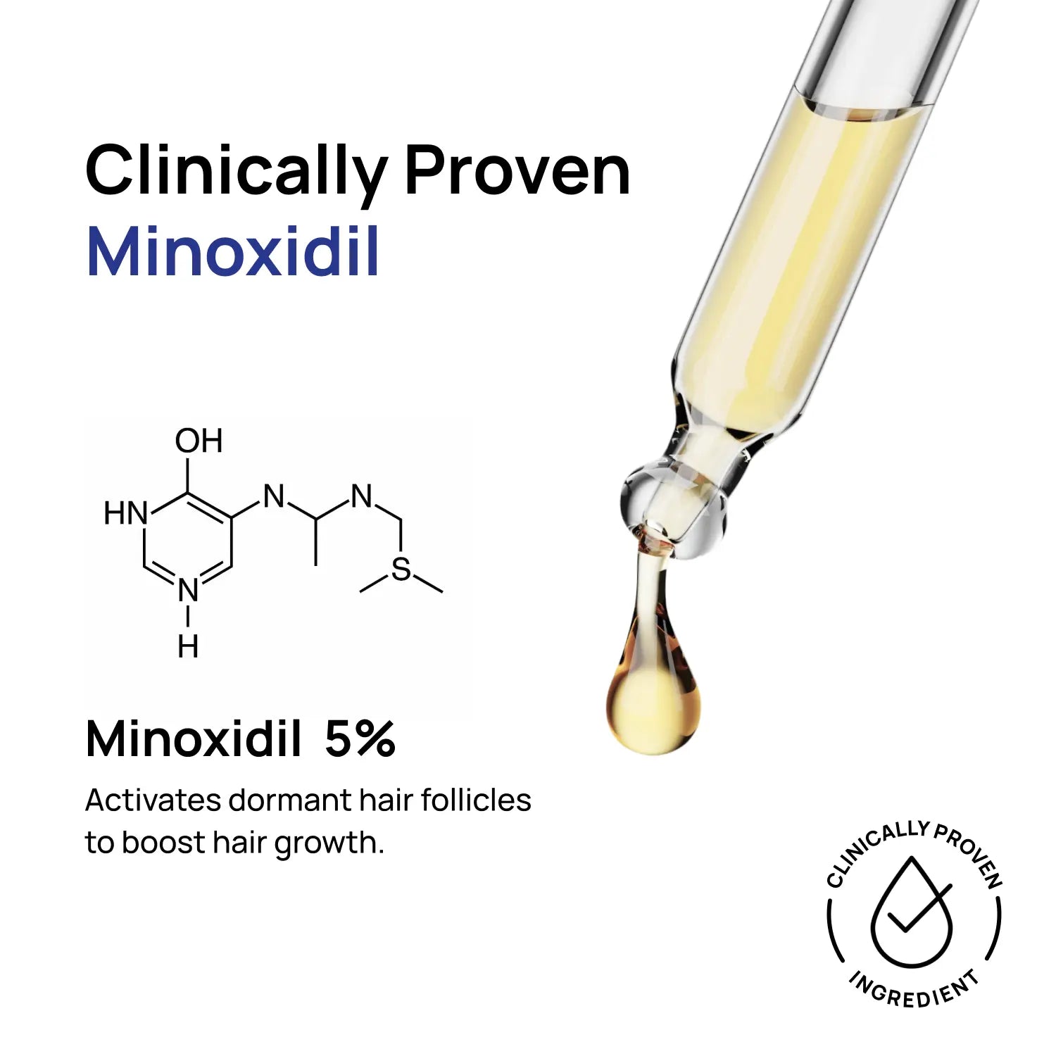 Minoxidil Topical Solution 5% – Clinically Proven Formula for Hair Regrowth (60ml)