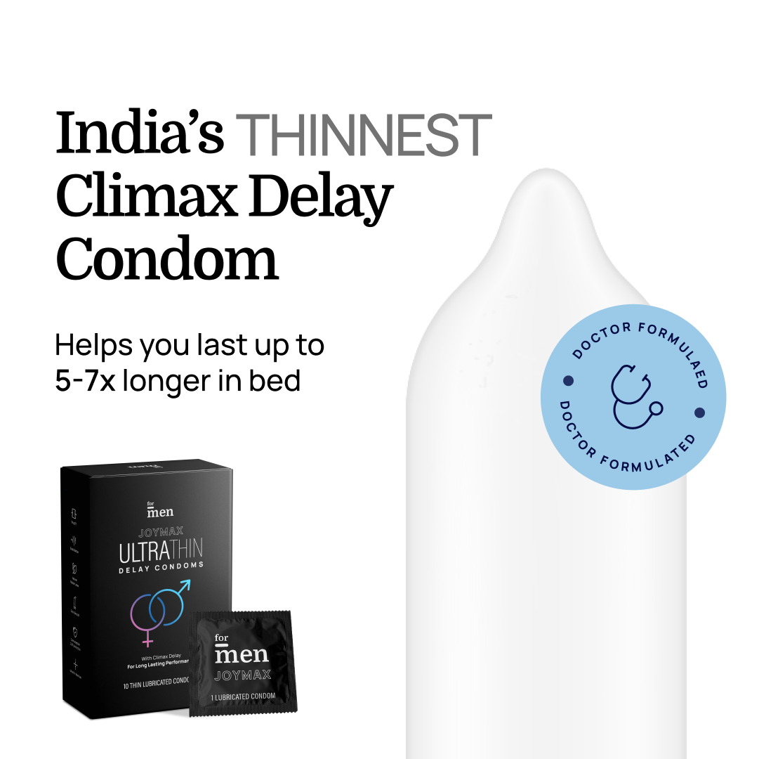 JoyMax Ultra-Thin Delay Condoms (10 Pack)