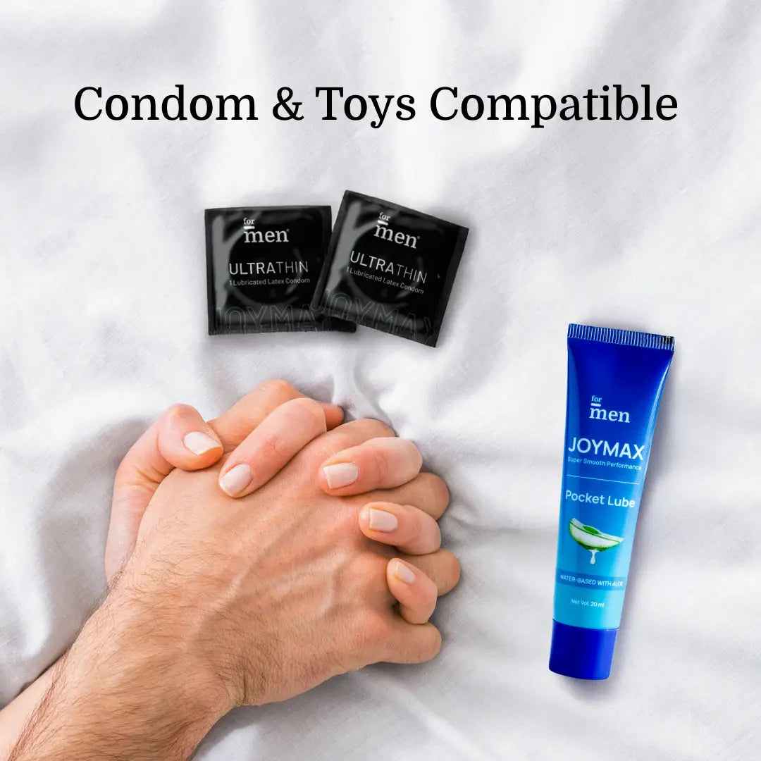 Pocket Natural Intimate Lube – Water-Based with Aloe Vera (20ml)