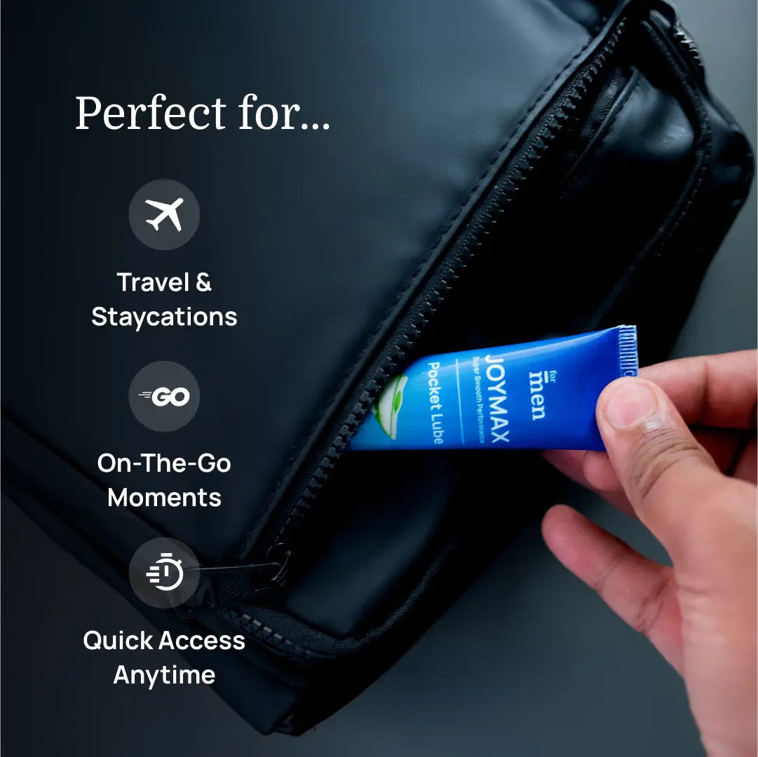 Pocket Natural Intimate Lube – Water-Based with Aloe Vera (20ml)