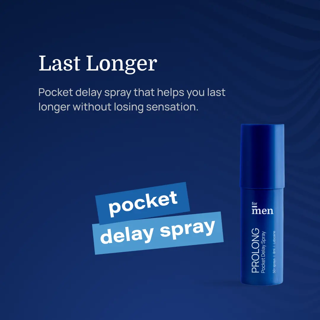 Pocket Rocket - Pocket Lube, Delay Spray & 3 Ultra Thin Delay Condoms