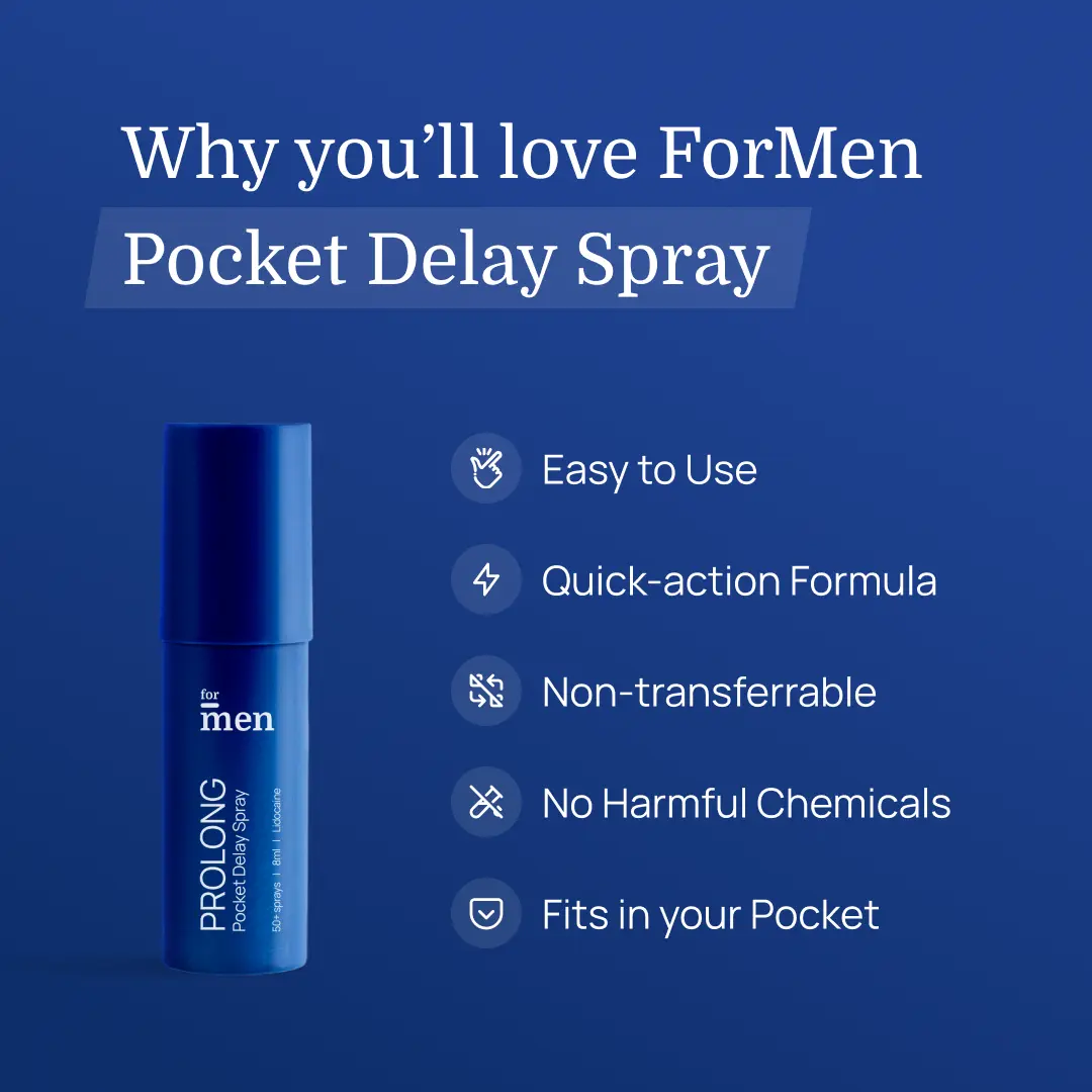 Pocket Rocket - Pocket Lube, Delay Spray & 3 Ultra Thin Delay Condoms