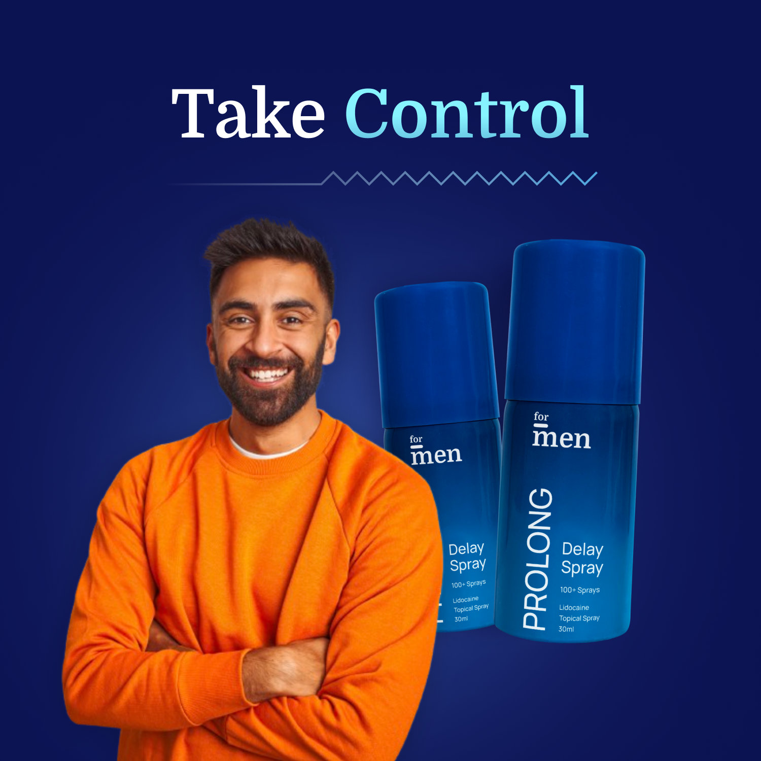 Prolong Delay Spray for Men – Helps Improve Control & Timing – Formen Health