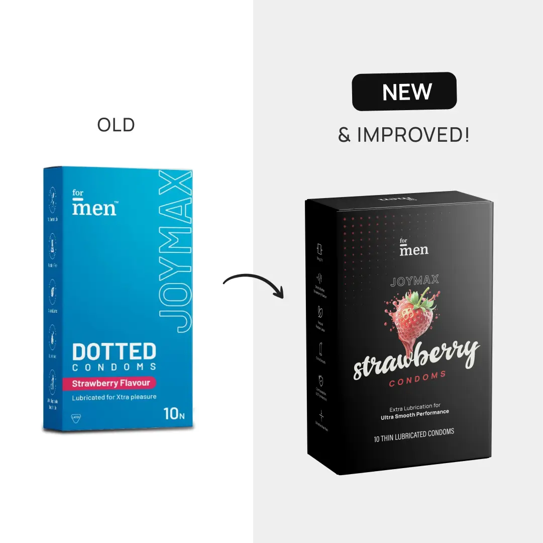 JoyMax Strawberry Condoms (10 Pack)