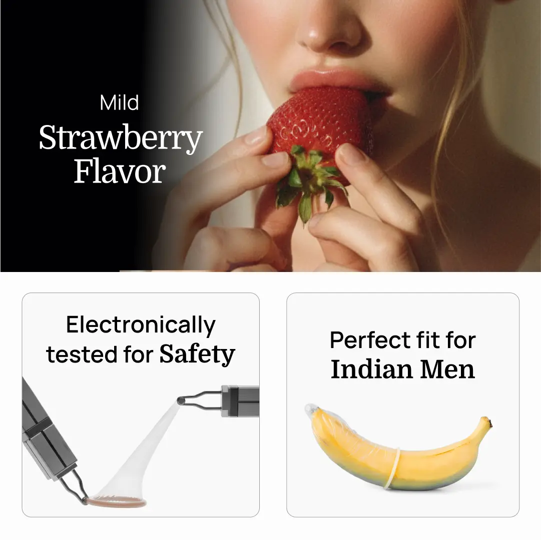 JoyMax Strawberry Condoms (10 Pack)