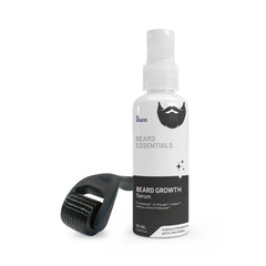 Beard Growth Kit | Beard Serum + Derma Roller